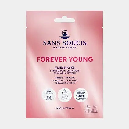 SANS SOUCIS ФЛИСОВАЯ МАСКА FOREVER YOUNG 1 ШТ - Маска для лица